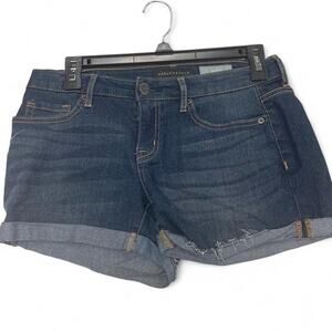 Aeropostale navy blue denim shorts